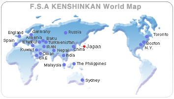 F.S.A KENSHINKAN World Map